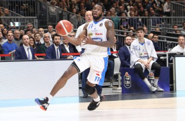 Ürdün parkları (de 'longhi treviso) İtalyan Serie A Basketbol Şampiyonası 2019 / 20, İtalyan Basketbol A Serie Championship, Bologna, Ocak 01 2020 - LM / Michele Nucci