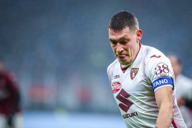 Torino FC takımından Andrea Belotti İtalya futbolu sezonu 2019 / 20 Torino FC - Fotoğraf: Fabrizio Carabelli / LM