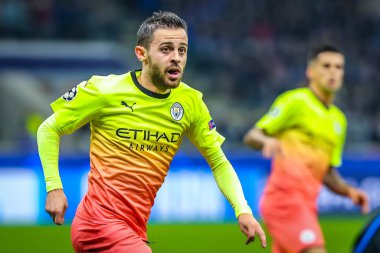 2019 / 20 Şampiyonlar Ligi sezonunda Manchester City 'den Bernardo Silva - Fotoğraf: Fabrizio Carabelli / LM