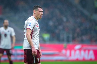 Torino FC takımından Andrea Belotti İtalya futbolu sezonu 2019 / 20 Torino FC - Fotoğraf: Fabrizio Carabelli / LM