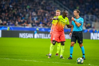 2019 / 20 Şampiyonlar Ligi sezonunda Manchester City 'den Benjamin Mendy - Fotoğraf: Fabrizio Carabelli / LM