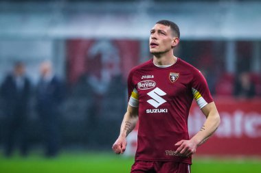 Torino FC takımından Andrea Belotti İtalya futbolu sezonu 2019 / 20 Torino FC - Fotoğraf: Fabrizio Carabelli / LM