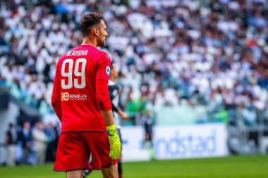 Spal takımından Etrit Berişa İtalya futbolu sezonu 2019 / 20 Spal - Fotoğraf kredisi Fabrizio Carabelli / LM