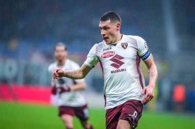 Torino FC takımından Andrea Belotti İtalya futbolu sezonu 2019 / 20 Torino FC - Fotoğraf: Fabrizio Carabelli / LM