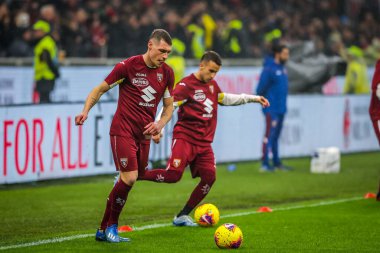 Torino FC takımından Andrea Belotti İtalya futbolu sezonu 2019 / 20 Torino FC - Fotoğraf: Fabrizio Carabelli / LM