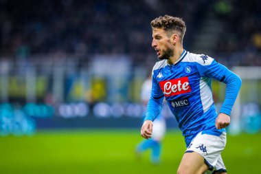 İtalyan futbol takımı Serie A 'nın 2019 / 20 sezonunda SSC Napoli' den Dries Mertens - Fotoğraf: Fabrizio Carabelli / LM