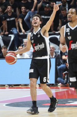 alessandro pajola (virtus segafredo bologna) İtalyan Serie A Basketbol Şampiyonası 2019 / 20, İtalyan Basketbol A Serie Championship, Bologna, Ocak 01 2020 - LM / Michele Nucci