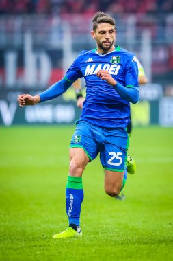 İtalyan futbol takımı Serie A 'nın 2019 / 20 sezonunda ABD' li Domenico Berardi - Fotoğraf: Fabrizio Carabelli / LM