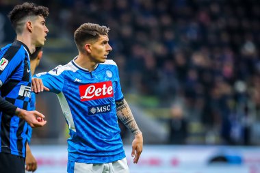 SSC Napoli 'den Giovanni Di Lorenzo İtalya futbol takımı Serie A sezonu 2019 / 20 SSC Napoli - Fotoğraf: Fabrizio Carabelli / LM