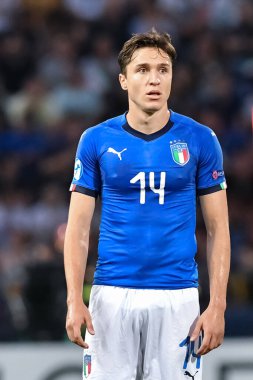 İtalya 'da Federico Chiesa 21 Yaş Altı Millî Futbol Takımı, İtalya Futbol Takımı, 01 Ocak 2020 - LM / Lisa Guglielmi