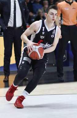 Lorenzo deri (virtus segafredo bologna) İtalyan Serie A Basketbol Şampiyonası 2019 / 20, İtalyan Basketbol A Serie Championship, Bologna, Ocak 01 2020 - LM / Michele Nucci