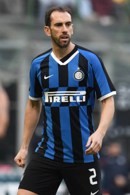 Diego Godin (inter) FC Internazionale İtalyan futbolu sezonu 2019 / 20, İtalya Serie A futbol maçı Milano 'da, Ocak 01 2020 - LM / Matteo Papini