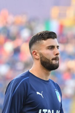 Patrick Cutrone İtalya 'da 21 Yaş Altı Millî Futbol Takımı, İtalya Futbol Takımı, 01 Ocak 2020 - LM / Lisa Guglielmi