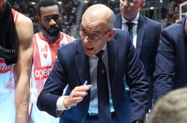 attilio caja antrenörü openjobmetis, İtalya Serie A Basketbol Şampiyonası 2019 / 20, İtalya Basketbol A Serie Championship, Bologna, Ocak 01 2020 - LM / Michele Nucci