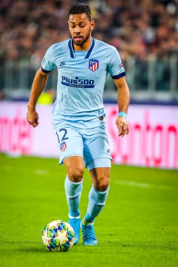 2019 / 20 Şampiyonlar Ligi sezonunda Atletico Madrid 'den Renan Lodi - Fotoğraf: Fabrizio Carabelli / LM