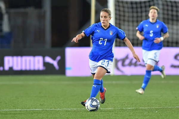 イタリア女子サッカー代表 イタリアサッカーチーム 2020年1月1日 ググリエルミ — ストック写真