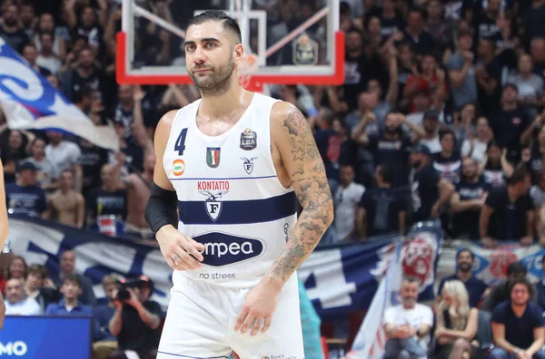 Pietro Aradori Fortitudo Pompea Bologna Durante Campeonato Italiano Baloncesto Serie — Foto de Stock