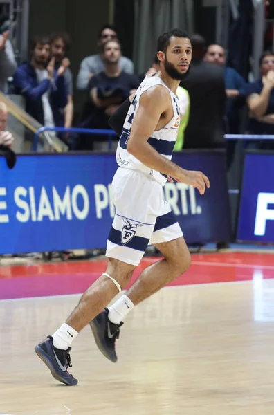 Kassius Robertson Fortitudo Pompea Bologna Durante Campeonato Italiano Baloncesto Serie — Foto de Stock