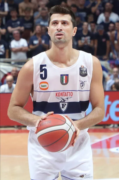 Daniele Cinciarini Fortitudo Pompea Bologna Durante Campeonato Italiano Baloncesto Serie — Foto de Stock