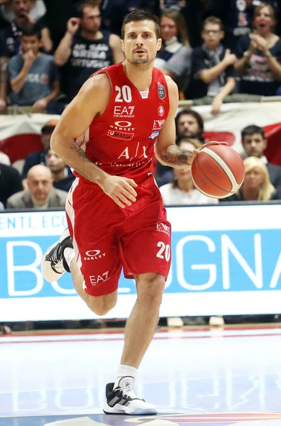 Andrea Cinciarini Armani Exchange Milano Durante Campeonato Italiano Baloncesto Serie — Foto de Stock