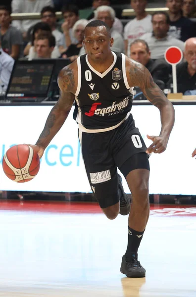 Frank Gaines Virtus Segafredo Bologna Durante Campeonato Italiano Baloncesto Serie — Foto de Stock