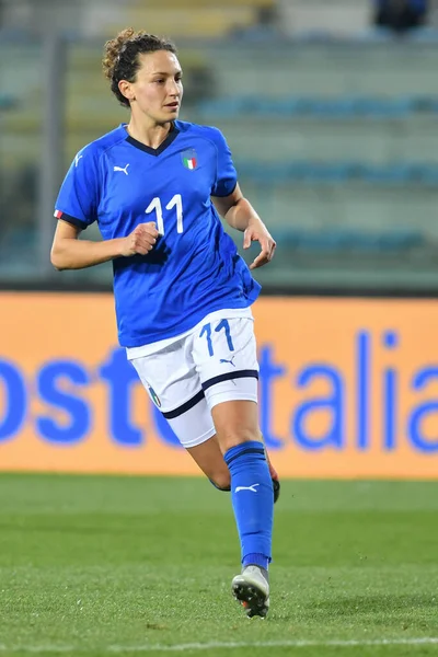 Ilaria Mauro Durante Italia Selección Femenina Fútbol Selección Italiana Fútbol — Foto de Stock