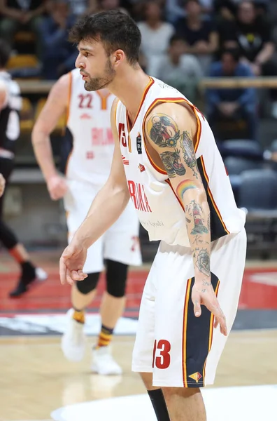 Tommaso Baldasso Virtus Roma Talyan Serie Basketbol Şampiyonası 2019 Talyan — Stok fotoğraf