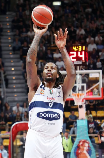 Daniel Fortitudo Pompea Bologna Tijdens Italiaans Serie Basketbal Kampioenschap 2019 — Stockfoto