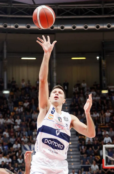 Daniele Cinciarini Fortitudo Pompea Bologna Durante Campeonato Italiano Baloncesto Serie — Foto de Stock