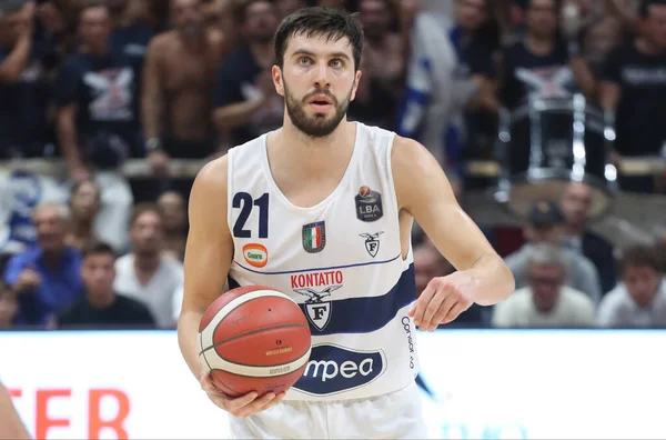 Matteo Fantinelli Fortitudo Pompea Bologna Italiensk Serie Basketball Championship 2019 – stockfoto