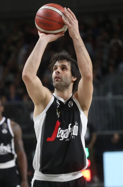 Milos Teodosic Dygder Segafredo Bologna Italienska Serie Basket Championship 2019 — Stockfoto