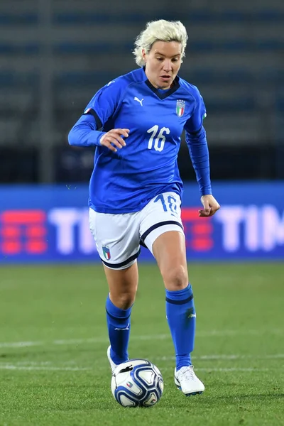 Stefania Tarenzi Durante Italia Selección Femenina Fútbol Selección Italiana Fútbol — Foto de Stock