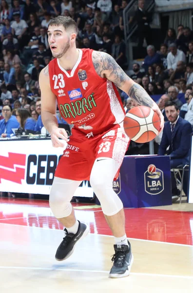Justin Jhonson Happy Casa Brindisi Talyan Serie Basketbol Şampiyonası 2019 — Stok fotoğraf