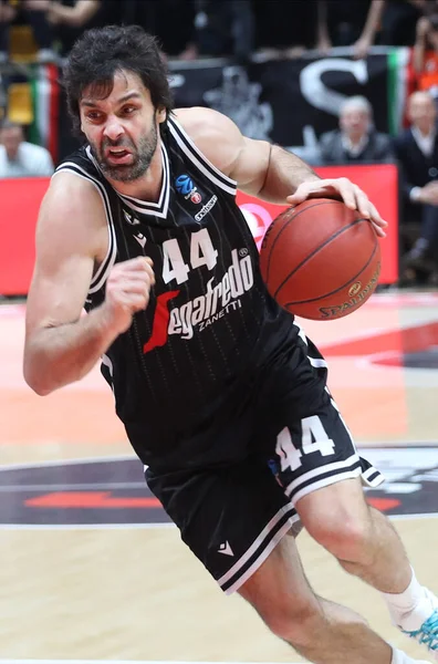 Milos Teodosic Virtus Segafredo Bologna Italian Serie Basketball Championship 2019 — 스톡 사진