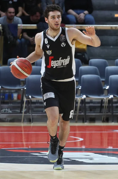 Alessandro Pajola Virtus Segafredo Bologna Italian Serie Basketball Championship 2019 — Stock Photo, Image