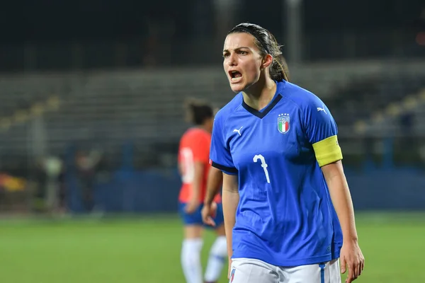 Alia Guagni Durante Italia Selección Femenina Fútbol Selección Italiana Fútbol — Foto de Stock
