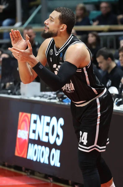 Kyle Weems Virtus Segafredo Bologna Talyan Serie Basketbol Şampiyonası 2019 — Stok fotoğraf