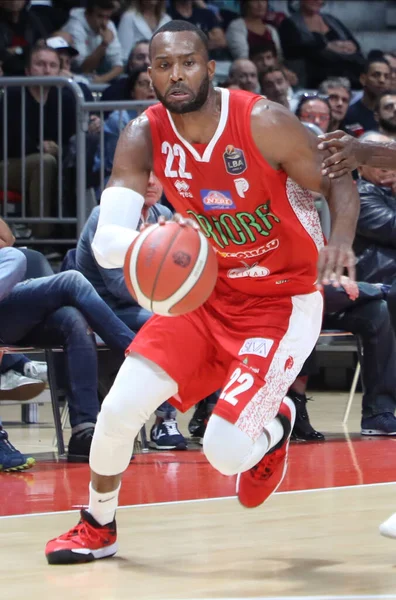 Zabian Dowdell Oriora Pistoia Durante Campeonato Italiano Baloncesto Serie 2019 — Foto de Stock