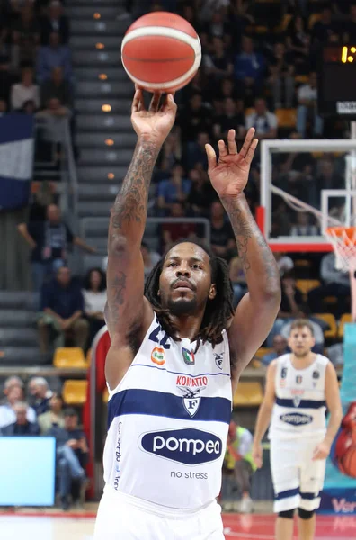 Daniel Fortitudo Pompea Bologna Durante Campeonato Italiano Baloncesto Serie 2019 — Foto de Stock