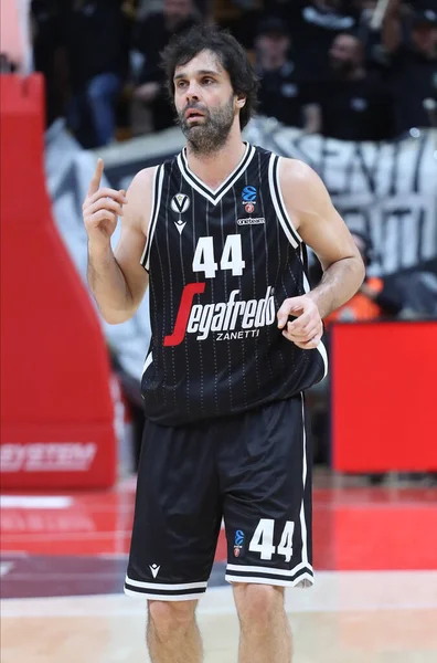 Milos Teodosic Virtus Segafredo Bologna Italian Serie Basketball Championship 2019 — Stock Photo, Image