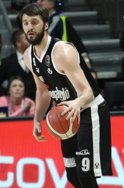 Stefan Markovic Virtus Segafredo Bologna Italian Serie Basketball Championship 2019 — Stock Photo, Image