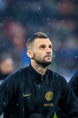 FC Internazionale takımından Marcelo Brozovic İtalyan futbolu sezonu 2019 / 20 FC Internazionale - Fotoğraf: Fabrizio Carabelli / LM
