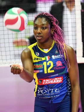 Terry enweonwu (konegliano) İtalyan Serie A1 Kadınlar Voleybol sezonu 2019 / 20, İtalyan Serie A1 Kadınlar Şampiyonası, Treviso, Ocak 01 2020 - LM / Ettore Griffoni