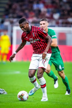 AC Milan 'dan Rafael Leao İtalya Futbol Ligi 2019 / 20 AC Milan - Fotoğraf: Fabrizio Carabelli / LM