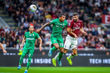 AC Milan takımından Mateo Musacchio İtalya futbol takımı Serie A sezonu 2019 / 20 AC Milan - Fotoğraf: Fabrizio Carabelli / LM
