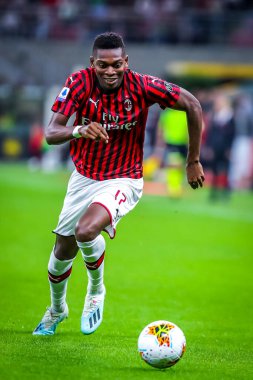 AC Milan 'dan Rafael Leao İtalya Futbol Ligi 2019 / 20 AC Milan - Fotoğraf: Fabrizio Carabelli / LM
