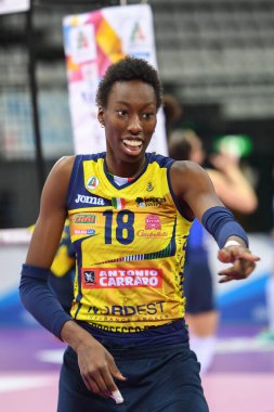 Paola egonu (imoco volley conegliano) İtalyan Voleybol Serie A1 Kadınlar Sezon 2019 / 20, İtalyan Serie A1 Kadınlar Şampiyonası, Ocak 01 2020 - LM / Lisa Guglielmi