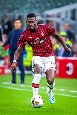 AC Milan 'dan Rafael Leao İtalya Futbol Ligi 2019 / 20 AC Milan - Fotoğraf: Fabrizio Carabelli / LM