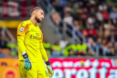 Ac Milan 'dan Gianluigi Donnarumma İtalya Futbol Ligi 2019 / 20 Ac Milan - Fotoğraf: Fabrizio Carabelli / Lm