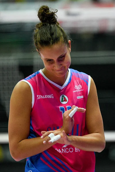 Anna Danesi Monza Durante Stagione Pallavolo Femminile Serie 2019 Campionato — Foto Stock